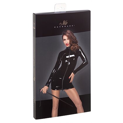 Rochie Noir Handmade F187 Negru M