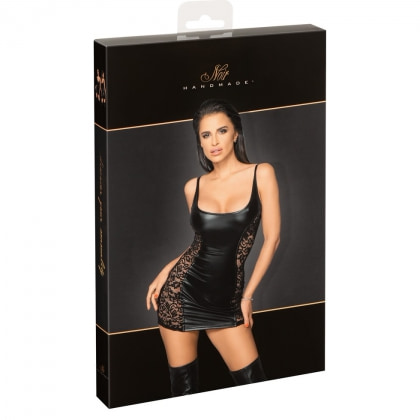 Rochie Noir Handmade F229 Negru XL