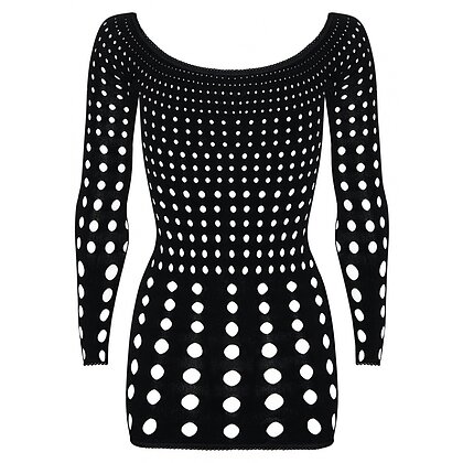 Rochie Obsessive Rocker Negru S-L