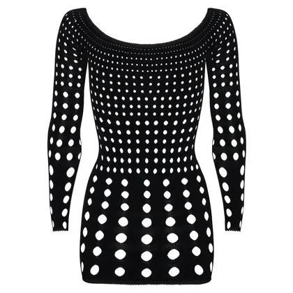 Rochie Obsessive Rocker Negru S-L