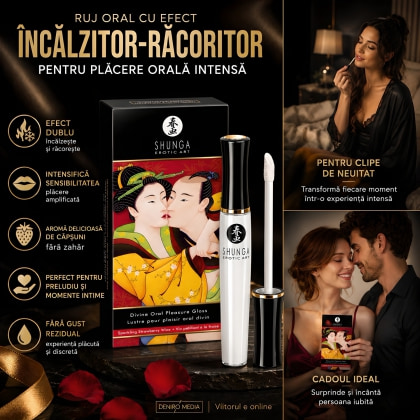 Ruj Divine Oral Pleasure Gloss 10ml