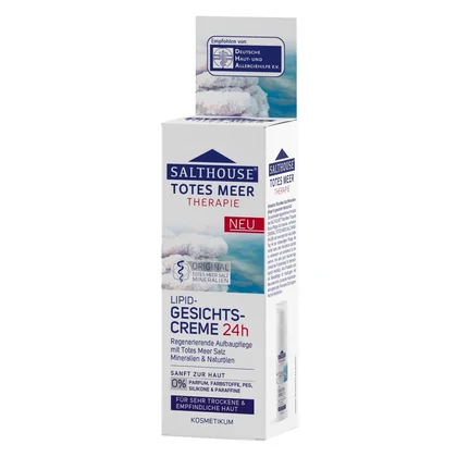Salthouse Cremă Lipidică 24h cu Unt De Shea și Omega 50 ml