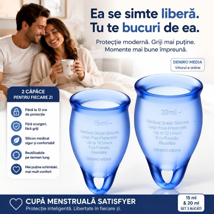 Satisfyer - Feel Confident Menstrual Cup Set