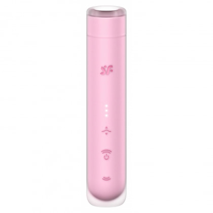 Satisfyer First Kiss – Stimulator cu Membrane Mobilă, 10 Trepte Roz