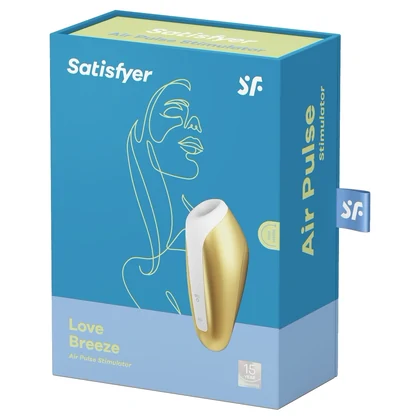 Satisfyer Love Breeze Air Pulse Stimulator Galben