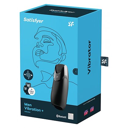 Satisfyer Men Vibration+ Negru