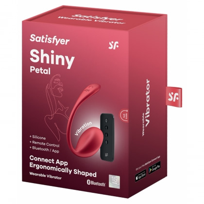 Satisfyer Shiny Petal Red Reîncărcabil 12 Moduri Roșu