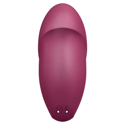 Satisfyer Tap Climax 1 Roșu 11 Vibrații + 11 Tapping