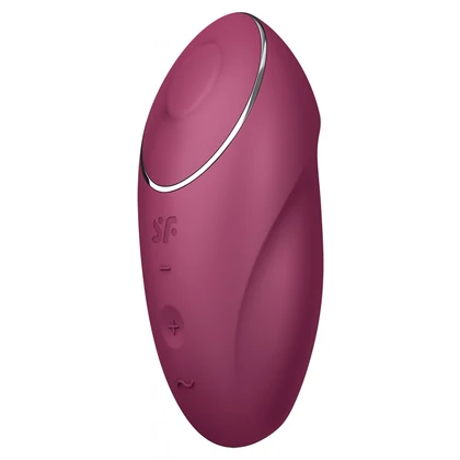 Satisfyer Tap Climax 1 Roșu 11 Vibrații + 11 Tapping