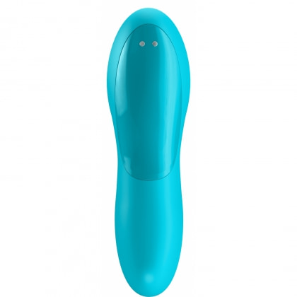 Satisfyer Teaser Finger Vibrator Blue Albastru