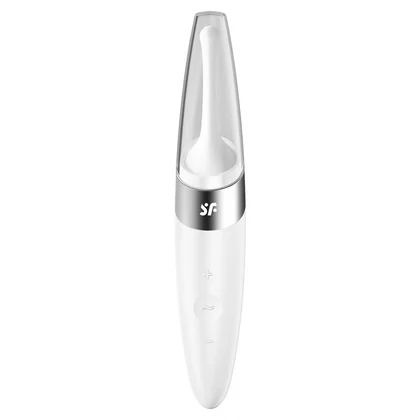 Satisfyer Twirling Delight White – Reîncărcabil, Discret Alb