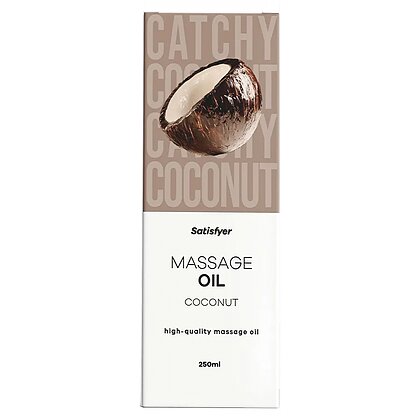 Satisfyer Ulei De Masaj Cocos 250 ml — Piele Catifelată