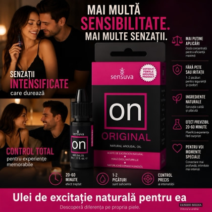 Sensuva On Original Ulei Amplificator De Senzații 5 ml