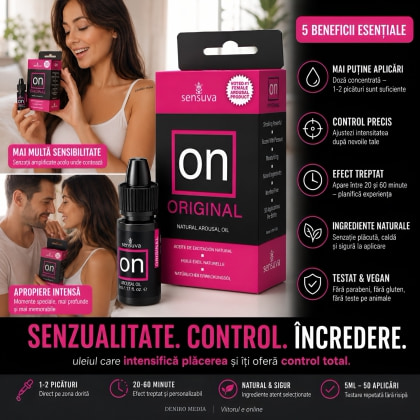 Sensuva On Original Ulei Amplificator De Senzații 5 ml