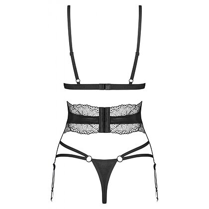 Set 3 Piese Obsessive Lobellis Negru M-L