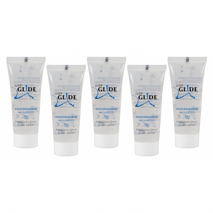 Set Promo 5 x Lubrifiant Just Glide 20ml