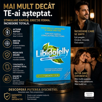 Set 7 Pliculețe Stimulent Erecție Lichid LibidoJelly