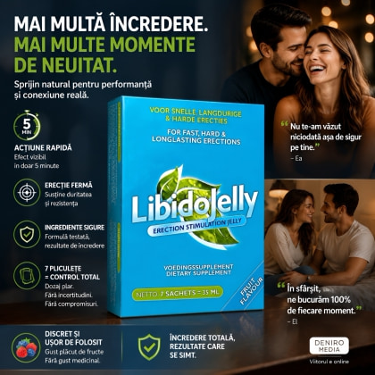 Set 7 Pliculețe Stimulent Erecție Lichid LibidoJelly