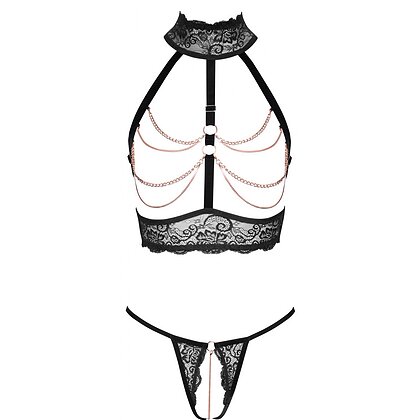 Set Abierta Fina Amethyst Negru S