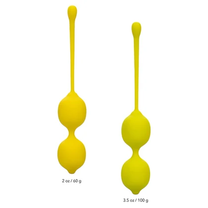 Set Bile Kegel Lemon Galben