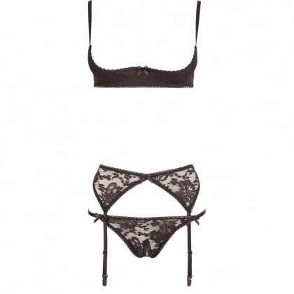 Set Cottelli Collection Aaliyah Negru S