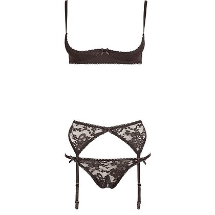 Set Cottelli Collection Aaliyah Negru S