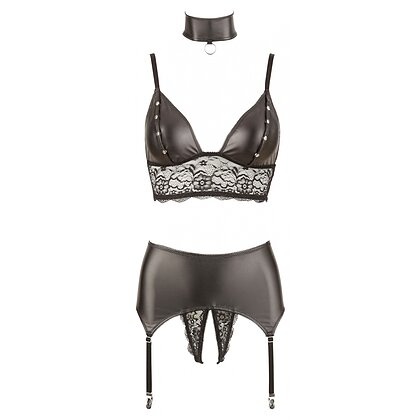 Set Cottelli Collection Adaline Negru XL