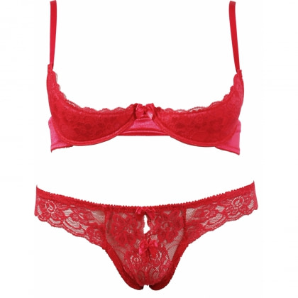 Set Cottelli Collection Demi Roșu M