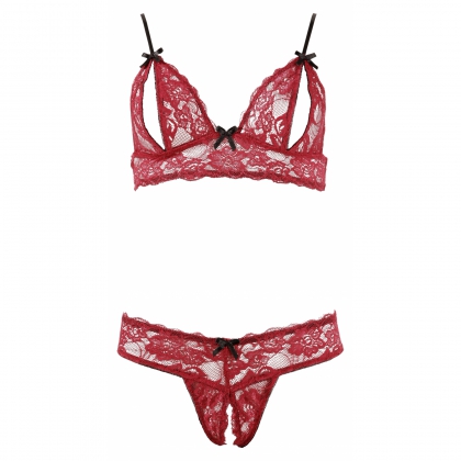 Set Cottelli Collection Layla Rosu S
