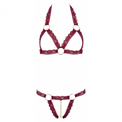 Set Cottelli Collection Maia Roșu S-M