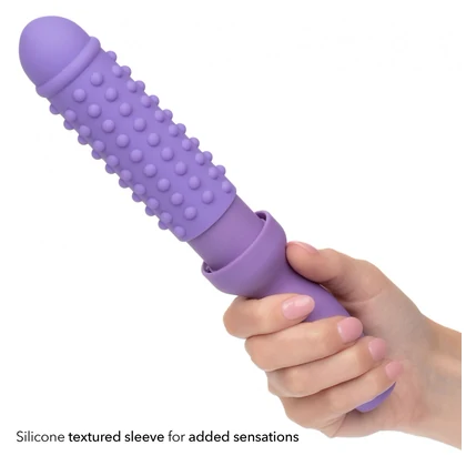 Set Dilatatoare Reîncărcabile 4 Mărimi + Manșon, 10 Moduri Mov
