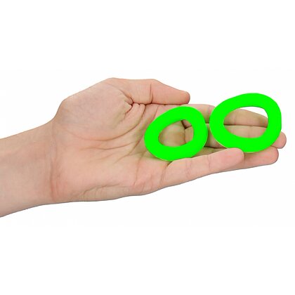 Set Inele Penis Glow in the Dark Verde