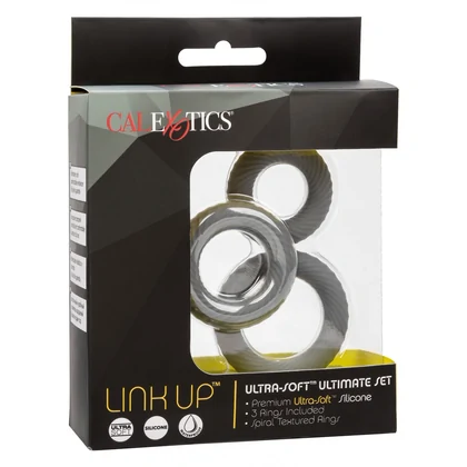 Set Inele Penis Link Up UltraSoft Ultimate Gri