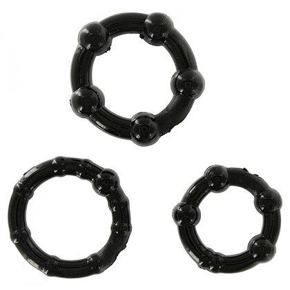 Set Inele Penis Stay Hard Negru