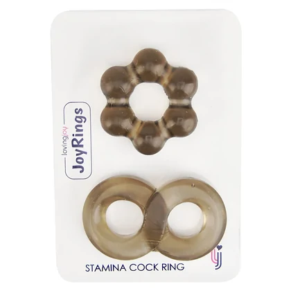 Set Inele Stamina Penis Ring 2buc Gri