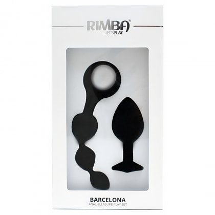 Set Jucării Anale Rimba Barcelona Negru