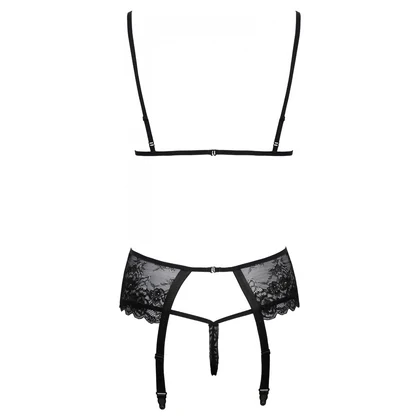 Set Kissable Midnight Fever Negru S-M