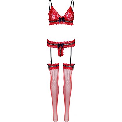 Set Leg Avenue Amanda Roșu XS-L