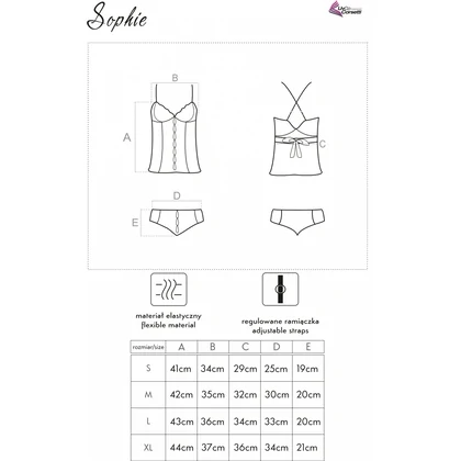 Set LivCo Sophie Alb S