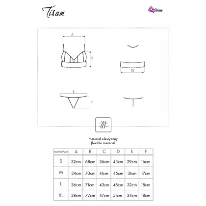 Set LivCo Tisam Negru M
