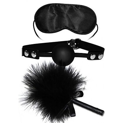 Set Lovetoy Deluxe Bondage Kit Negru