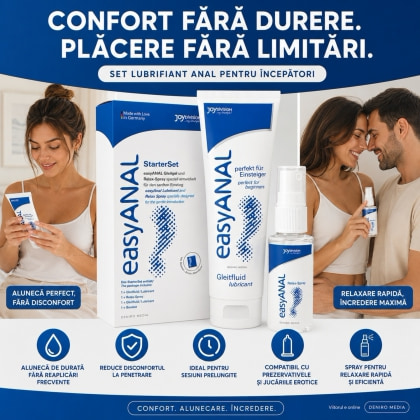 Set Lubrifiant Pentru Începători Anal Ușor