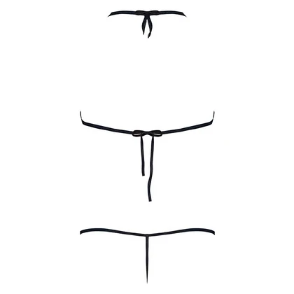 Set Magic Silk Camille Negru S-M