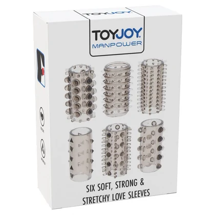 Set Manșoane Power Penis Sleeve Negru