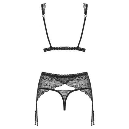 Set Negru Obsessive Firella S-M