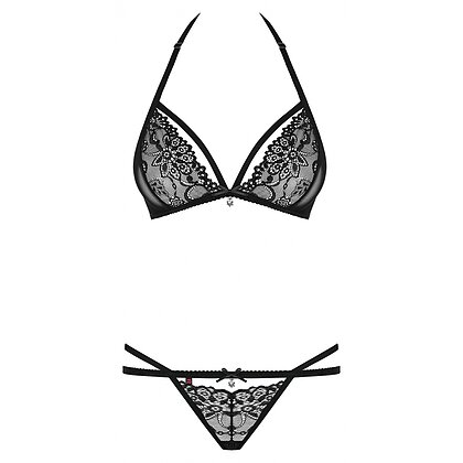 Set Obsessive 838-SET Negru S-M