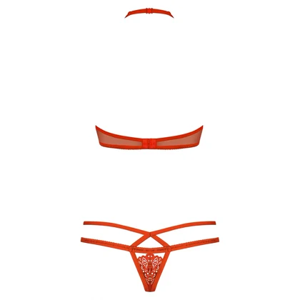 Set Obsessive 838-SET Roșu S-M