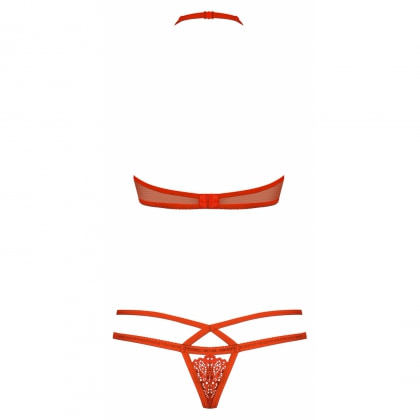 Set Obsessive 838-SET Roșu S-M