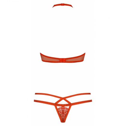 Set Obsessive 838-SET Roșu S-M