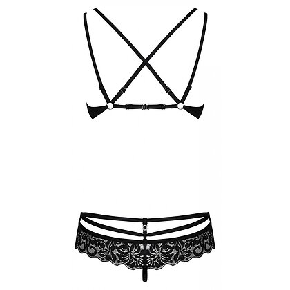 Set Obsessive 860-SET Negru S-M